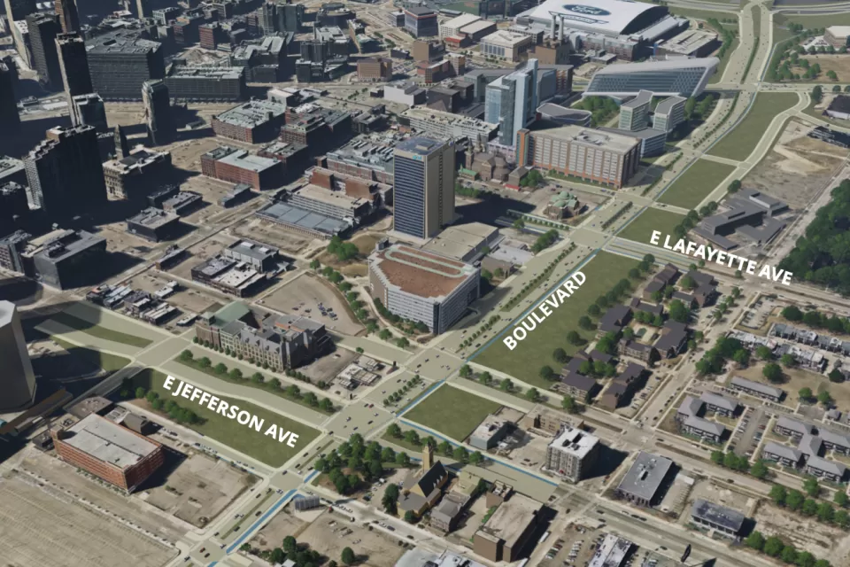 Map of proposed project area